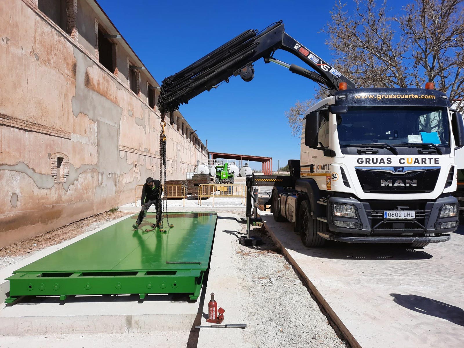 T90E - Metrología - Alquiler básculas puentes - Reparación Montaje 03 - Básculas - Pesaje Industrial