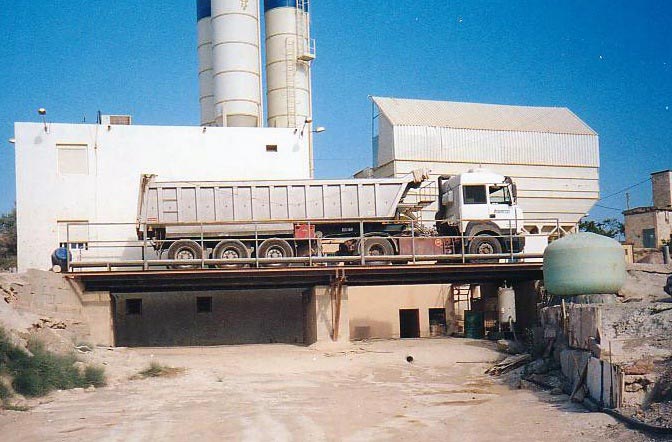 Áridos y canteras - Metrología - Alquiler básculas puentes - Reparación clientes Aridos - Básculas - Pesaje Industrial