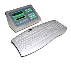 visor TR60 con teclado - Básculas - Pesaje Industrial